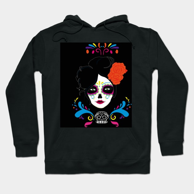 la muerta Hoodie by josefaqueenbean